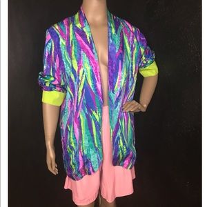 SOLD!!! Colorful Vintage Blazer
